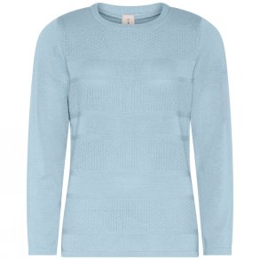 4220 Structure O-neck Pullover