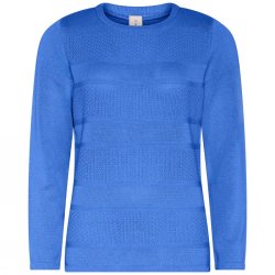 4220 Structure O-neck Pullover