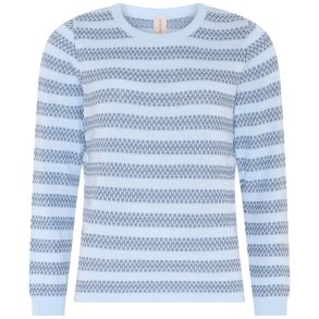 4226 Structure striped Pullove