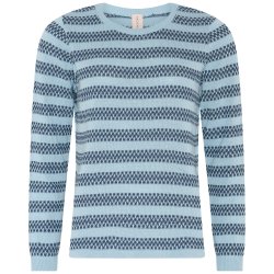 4226 Structure striped Pullove