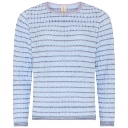 4227 "Nautic" striped Pullover
