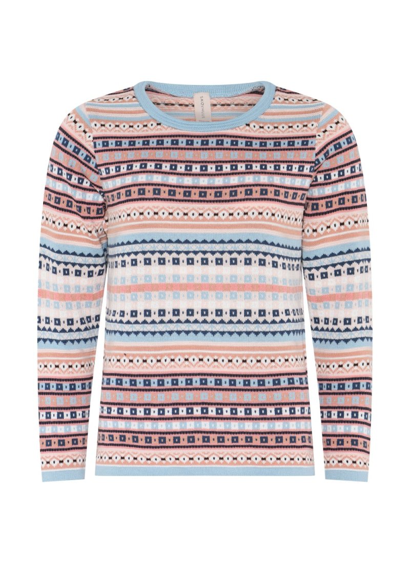 4230 Multi colour jaquard Pull