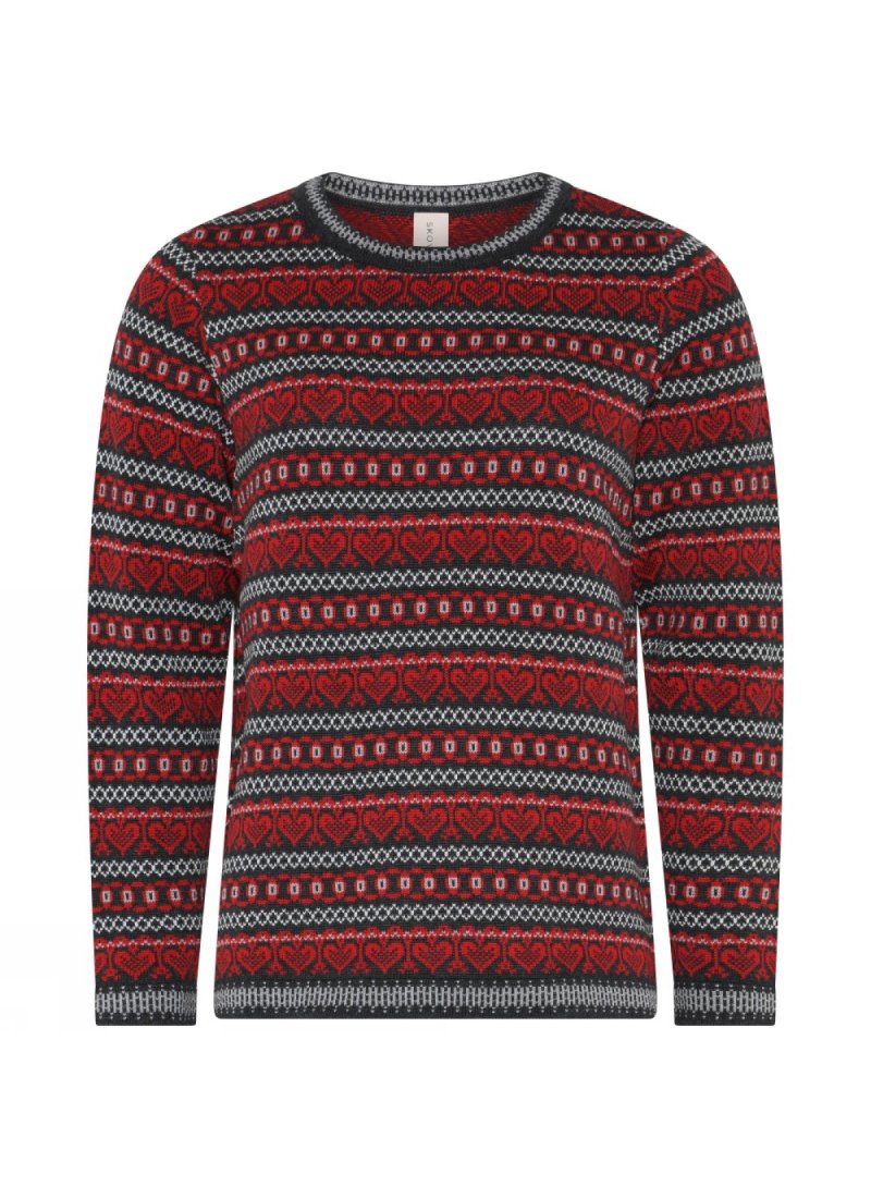 4231 Christmas jaquard Pullo