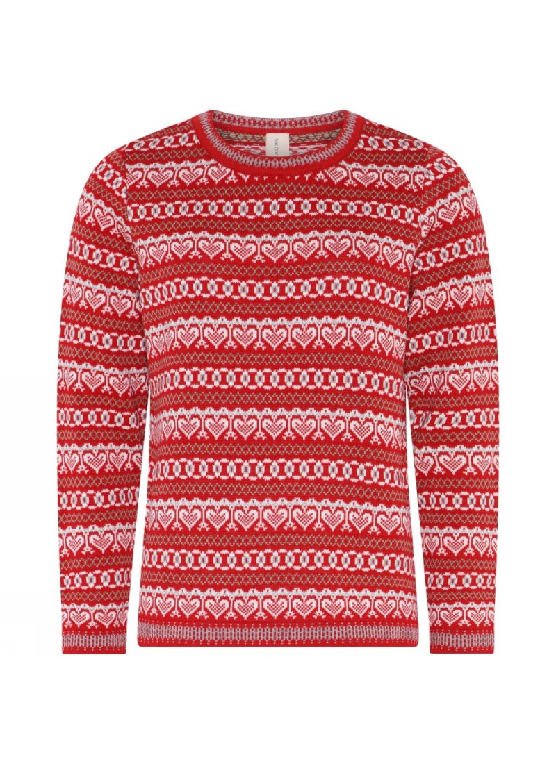 4231 Christmas jaquard Pullo