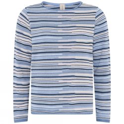 4232 Structure striped Pullove