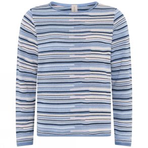 4232 Structure striped Pullove
