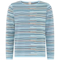 4232 Structure striped Pullove