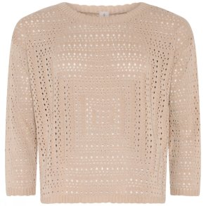 4244 Openwork casual Pullover