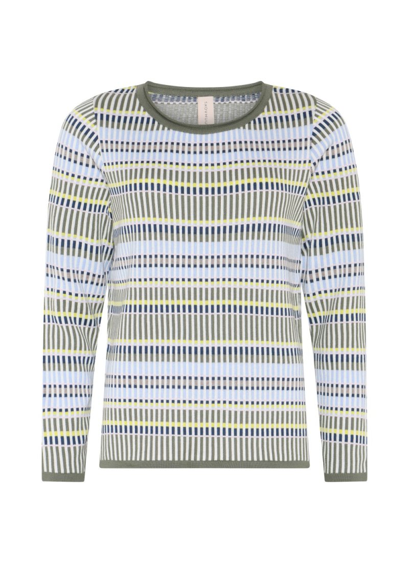 4262 Special striped Pullover