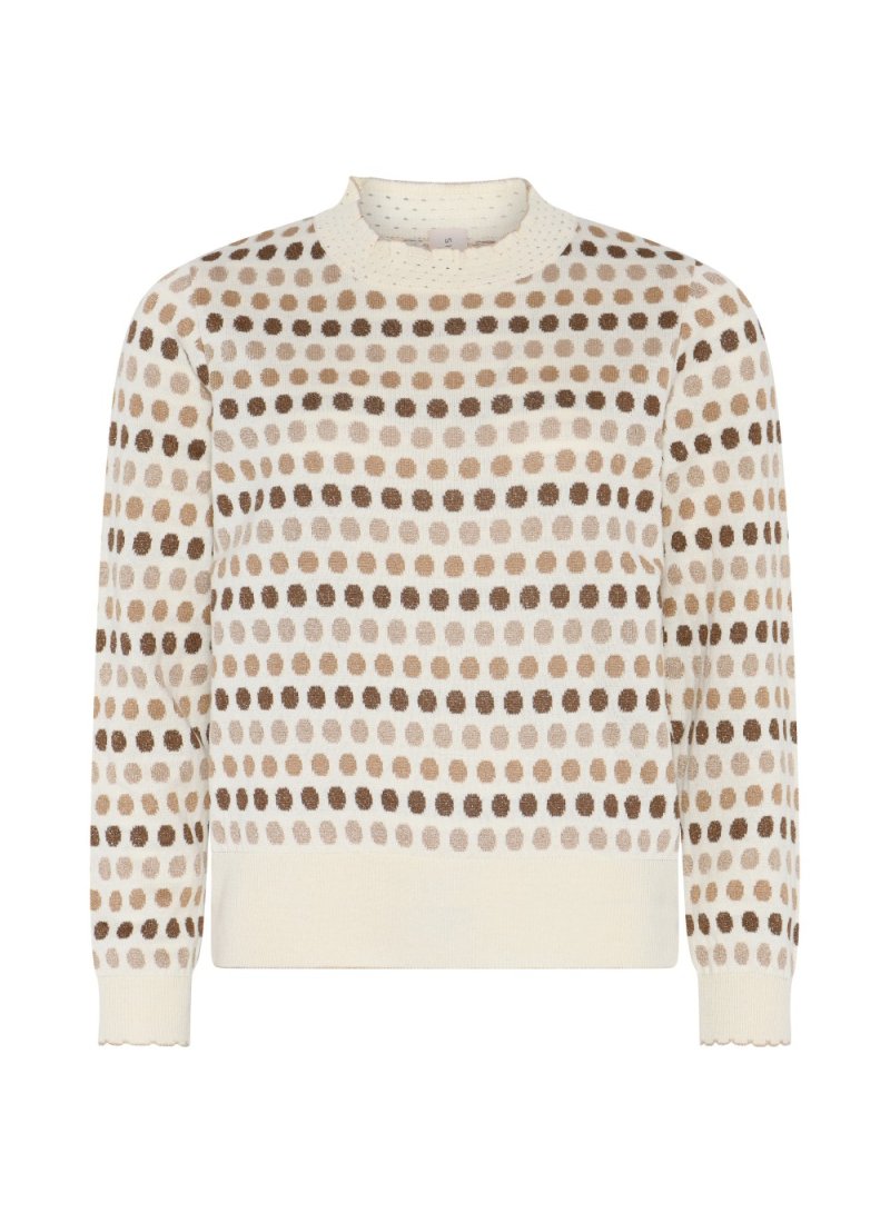 4270 Multi colour dotted Pullo