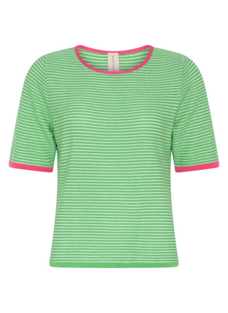 4272 Two colour stripe T-shirt
