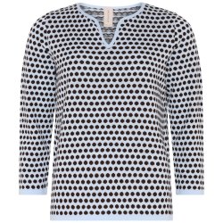 4282 Two colour dotted Pullove