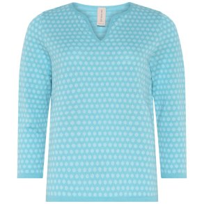 4282 Two colour dotted Pullove