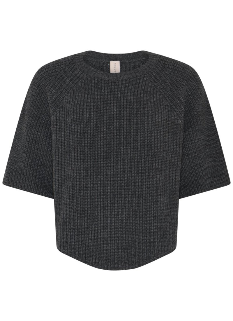 4313 "Oversized" cape pullover