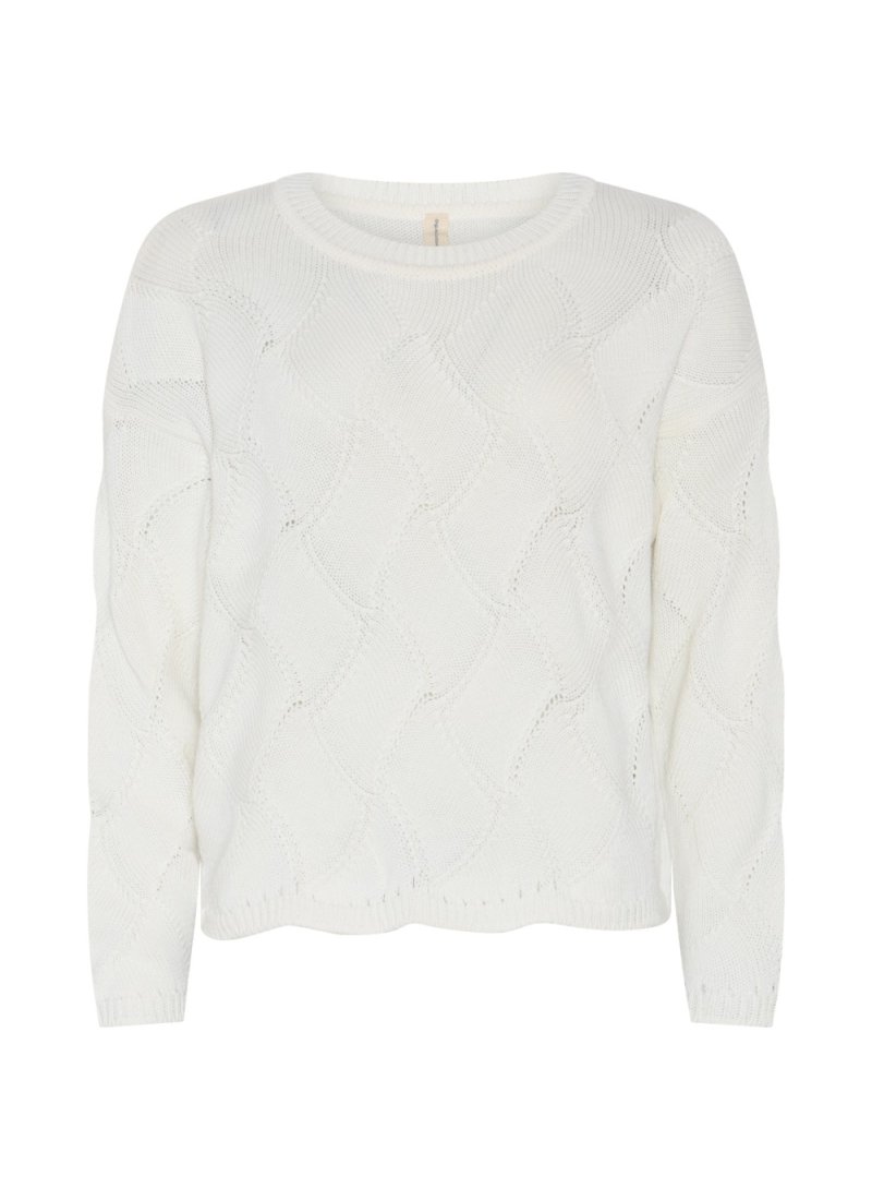 4351 Braid strcutured pullover
