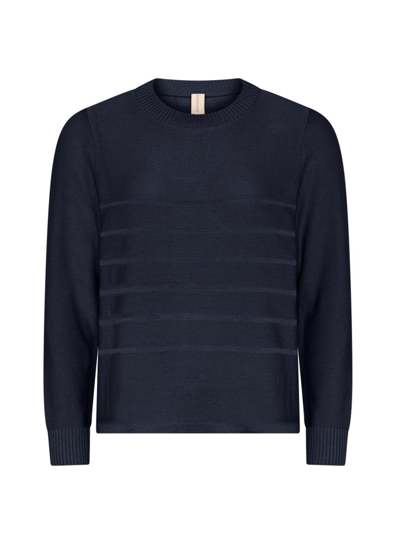 4420 Structure striped pullove