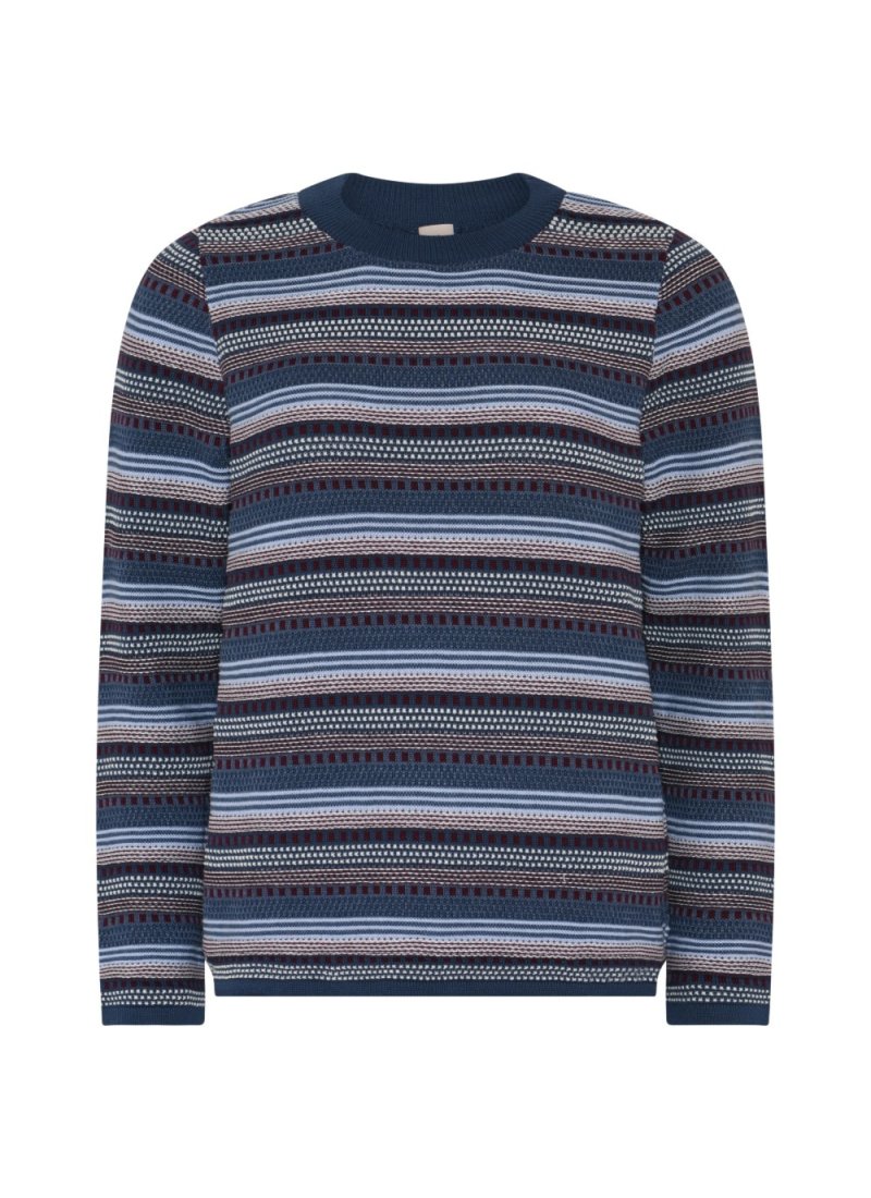 4427 Structured jaquard pullov