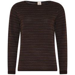 4432 Petite jaquard pullover