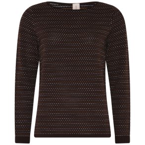 4432 Petite jaquard pullover