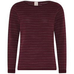 4432 Petite jaquard pullover