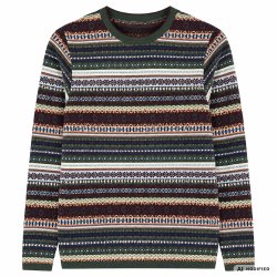 4460 Small jaqurd pullover
