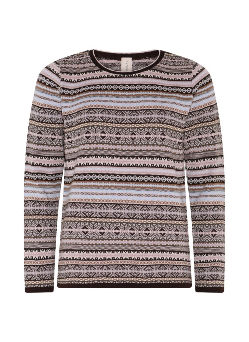 4460 Small jaqurd pullover