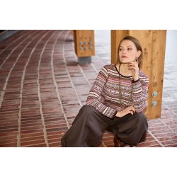 4460 Small jaqurd pullover