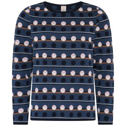 4463 Stripe dotted pullover