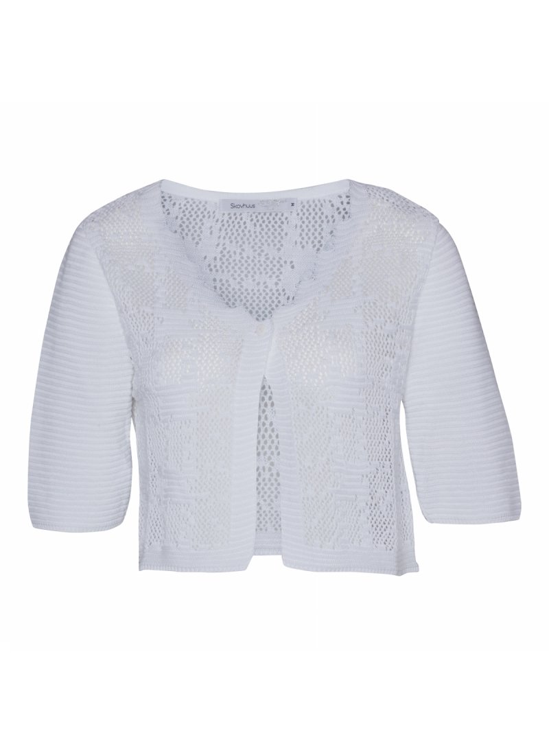 5638 Skovhuus Bolero Strik (Fl. farver)