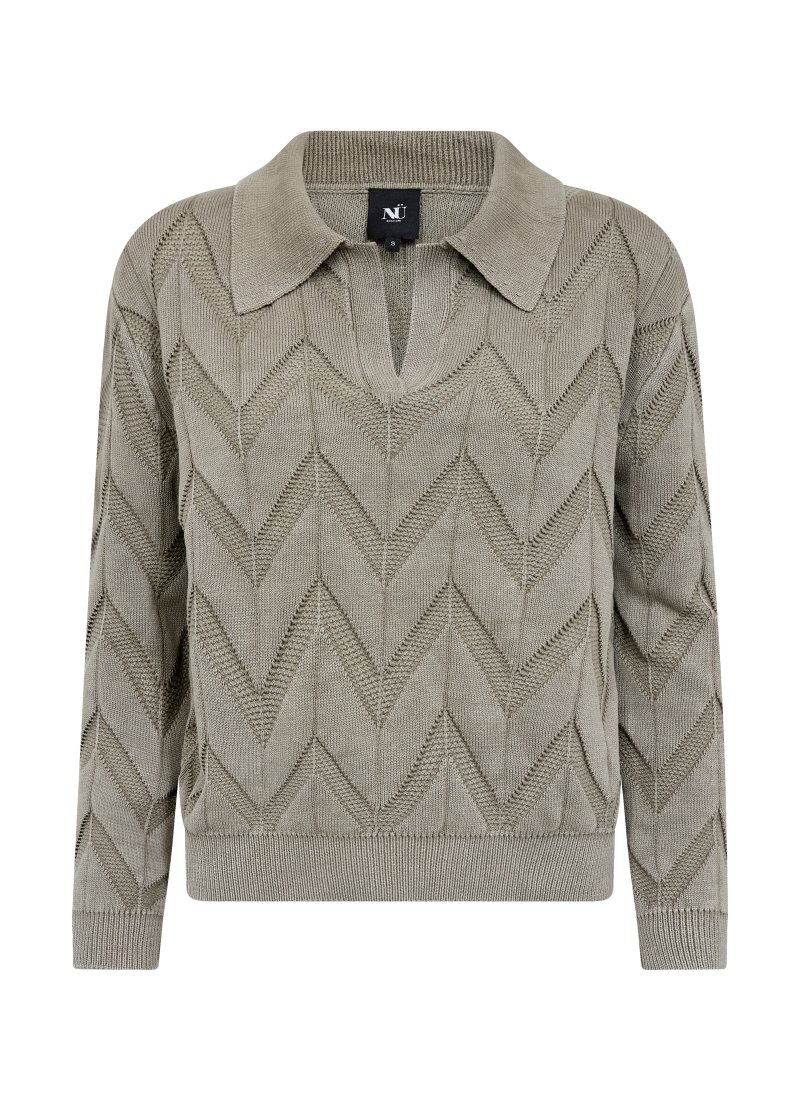8721-65 Caroline v-neck knit