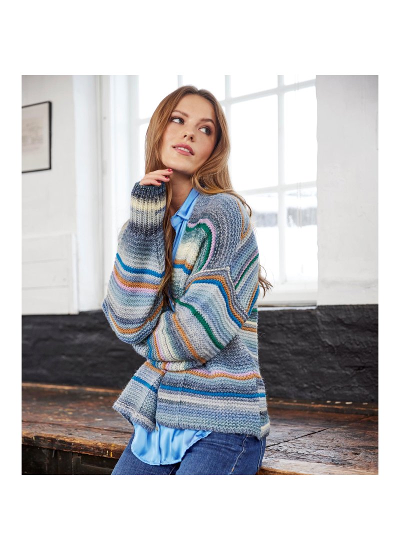 3122 Multicolour cardigan