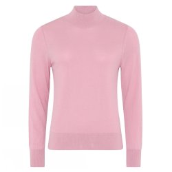  2782 Skovhuus Turleneck strik (Fl. farver) 100% �ko Bomuld