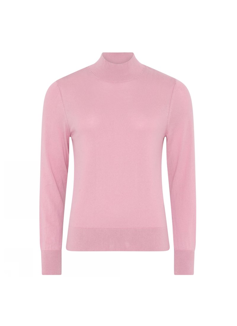  2782 Skovhuus Turleneck strik (Fl. farver) 100% �ko Bomuld