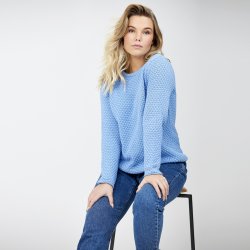 3150 Sailor stitch O-neck jump