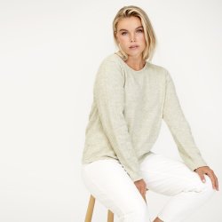 3343 "Dotted" O-neck pullover