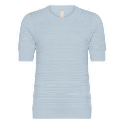 3373 Structured O-neck t-shirt