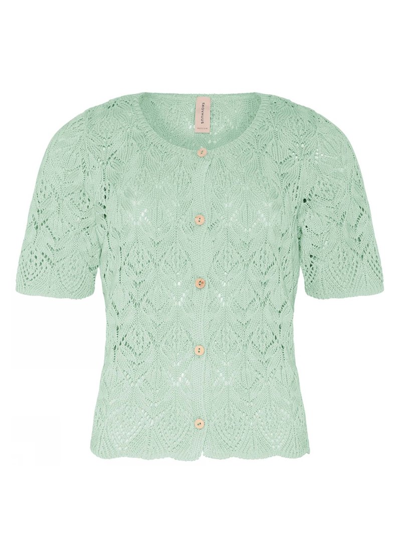 3414 Openwork cardigan