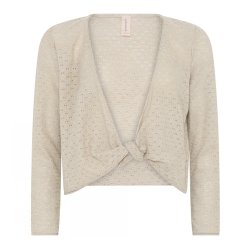 3442 Short tie cardigan