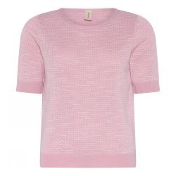 3465 Structured O-neck blouse