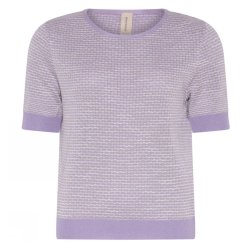 3465 Structured O-neck blouse