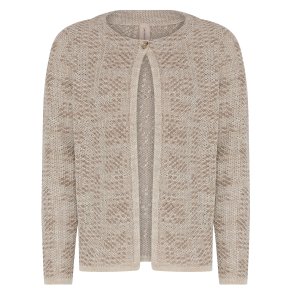 3471 Structured jaquard cardig