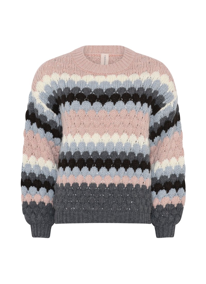 3520 Striped "Oversized" Pullo