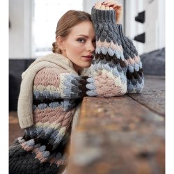 3520 Striped "Oversized" Pullo