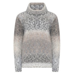 3521 Roll-neck mix colour pull
