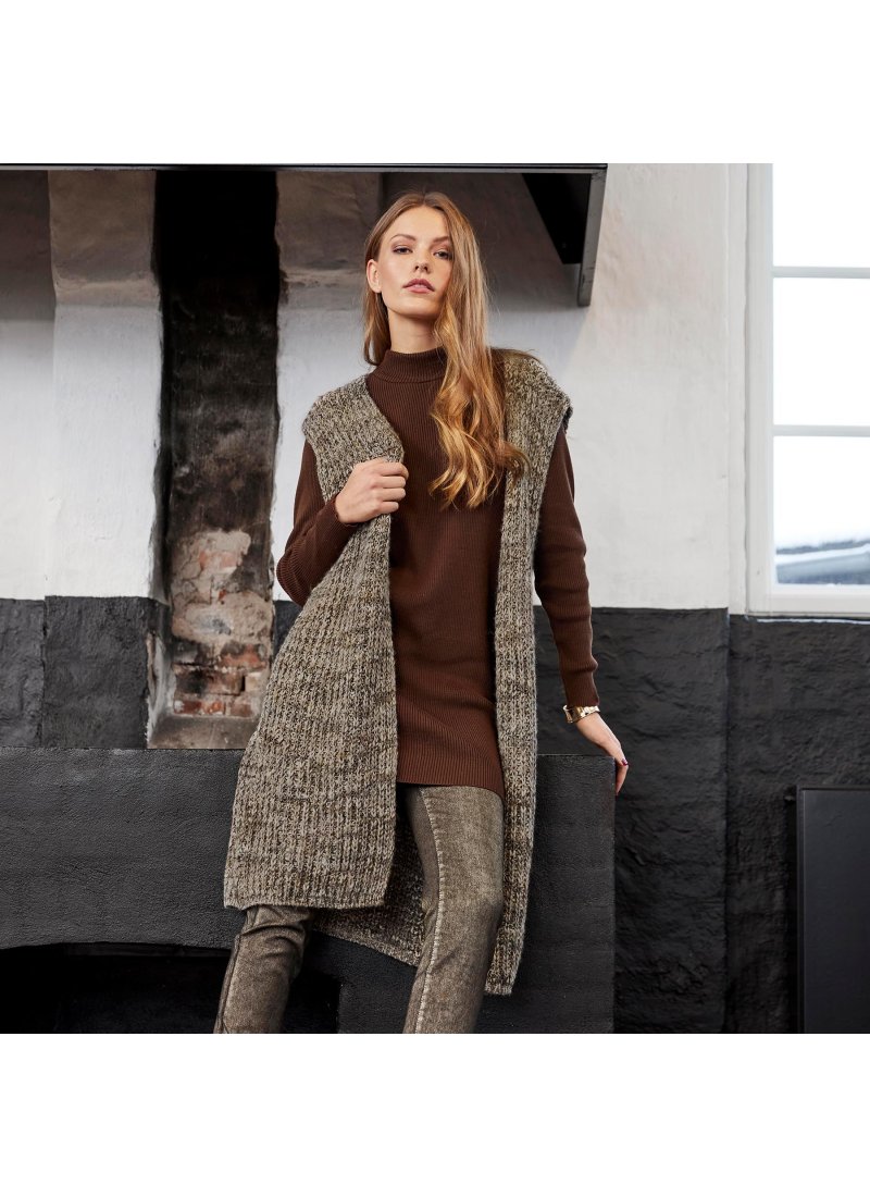 3529 Oversize long Waistcoat