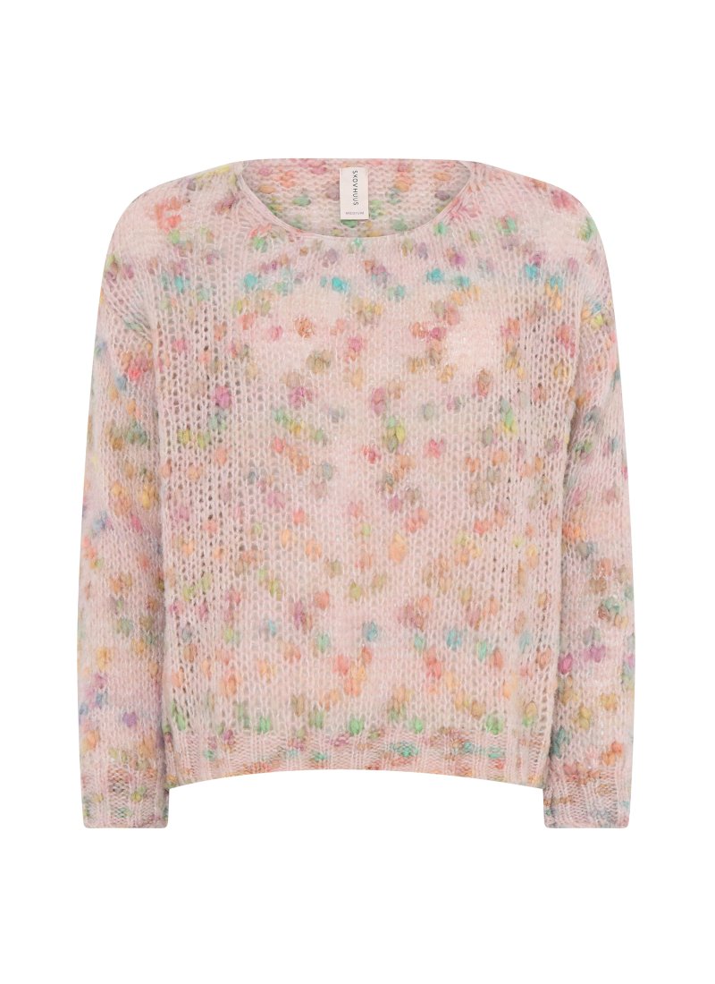 3534 O-neck Multicolour Pullov