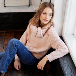 3561 Casual structured pullove