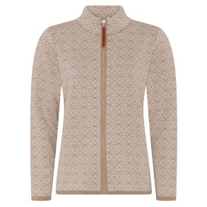 3564 Turtleneck zipped cardiga