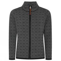 3564 Turtleneck zipped cardiga