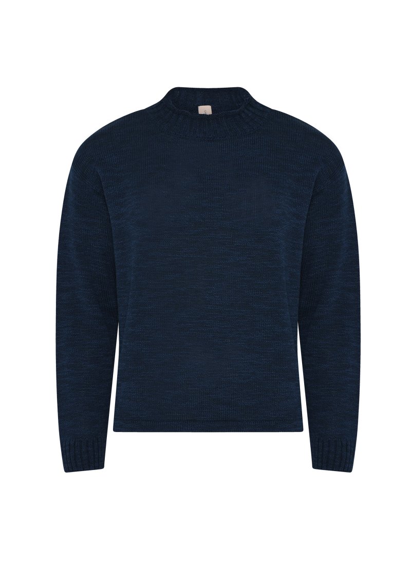 3604 Melange turtleneck pullov